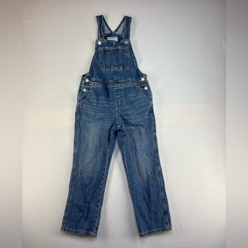 Old Navy Classic Blue Denim Overalls